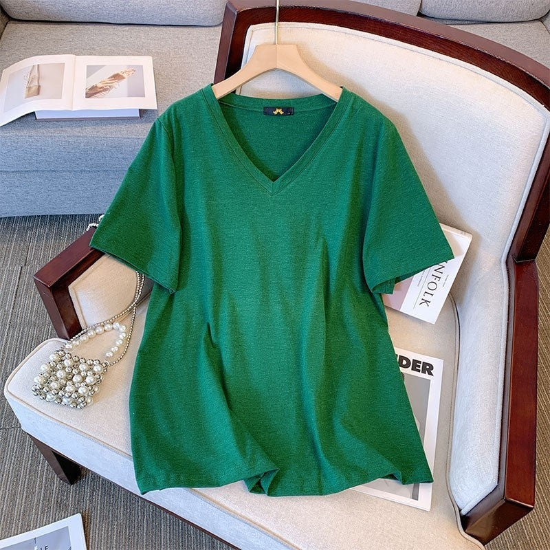 Summer Pure Cotton Short T-shirt