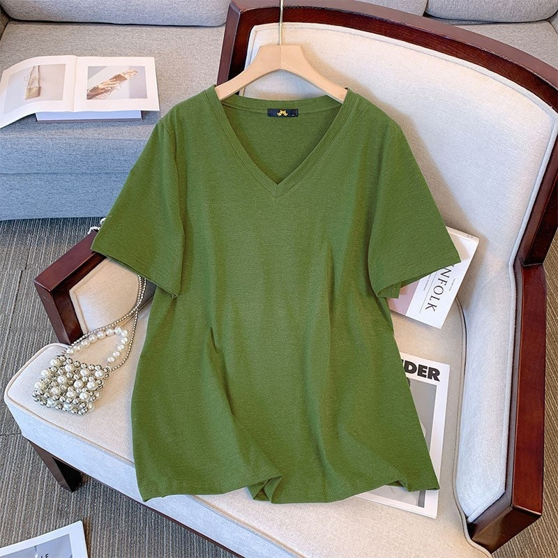 Summer Pure Cotton Short T-shirt